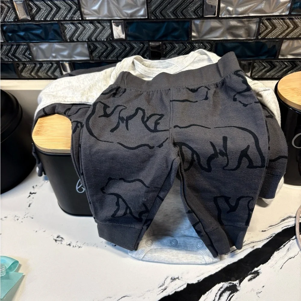 Carter's Charcoal Bear Print Sweatshirt